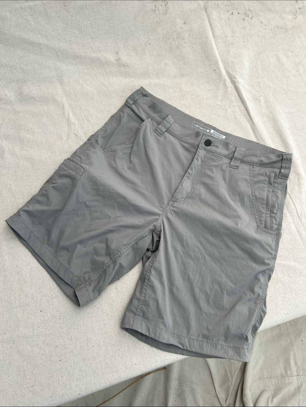Carhartt Men's Gray Work-Ready Hybrid Shorts